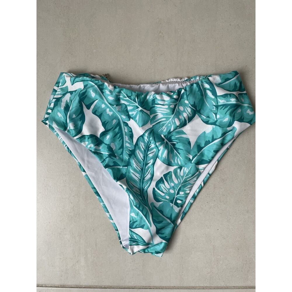 Kenny Flowers Swim Bikini Bottom High Waist Overwaters Swimwear